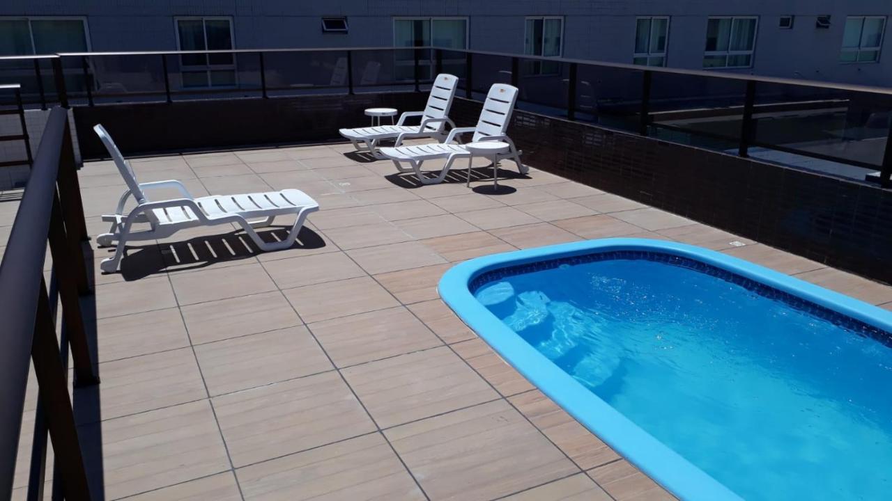 Appartamento Flat Lirios Do Cabo Branco 1287 João Pessoa Esterno foto